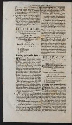 Relatio CLIII.
