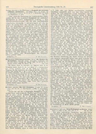 466-467 [Rezension] Hansen, Guillamore, Sören Kierkegaard og Bibelen
