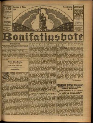 Ausgabe vom Sonntag, den 04. März 1923.
