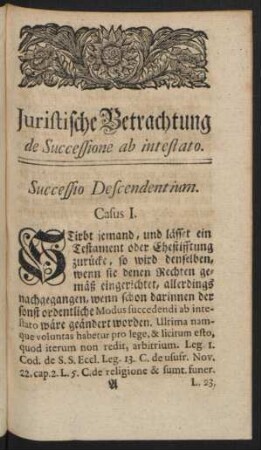 Successio Descendentium