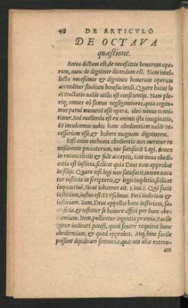 De Octava quaestione.