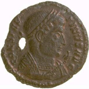 Münze, Follis, 322 - 323
