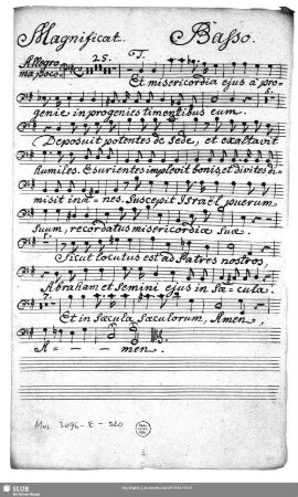 Basso [Schreiber: Schlettner, M.]
