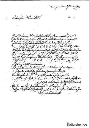 2: Brief von Anna; Stolberg-Wernigerode, Marie Stolberg-Wernigerode an Johann Wilhelm Ludwig Gleim