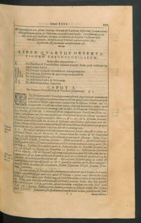 Caput I. De Summis Pontificibus & Ducibus Judaeorum.