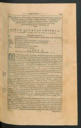 Caput I. De Summis Pontificibus & Ducibus Judaeorum.