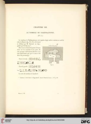 XII: Le tombeau de Nakhtpaatonou