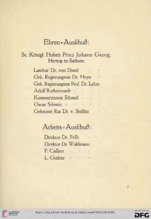 Arbeits-Ausschuß