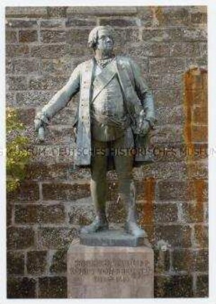 Standbild König Friedrich Wilhelms I. in Preußen aus der ehem. Herrscherhalle (Kuppelraum) des Berliner Zeughauses