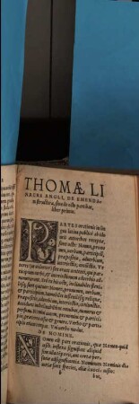 Thomae Linacri Britanni De Emendata Strvctvra Latini Sermonis : Libri VI