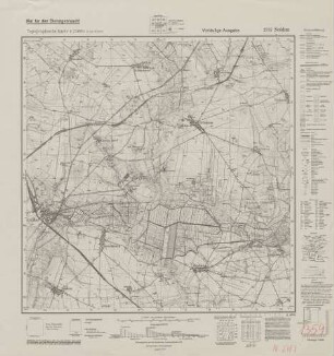 2787 Soldau, Topographische Karte 1:25000 (4cm - Karte)