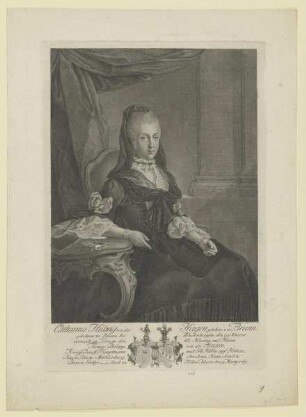 Bildnis der Catharina Hedwig von der Hagen