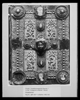Evangeliar Lebuinus, Deckel
