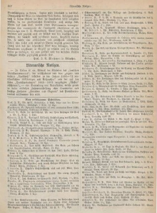 357-360 Literarische Notizen
