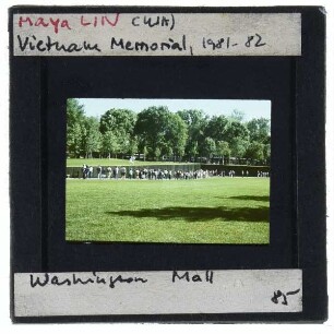 Washington DC, Vietnam Veterans Memorial
