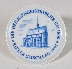 Die Heiligengeistkirche um 1900 - Kieler Umschlag 1991
