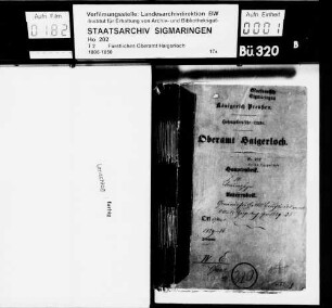 Gemeindehaushaltsberichte des Oberamts Haigerloch