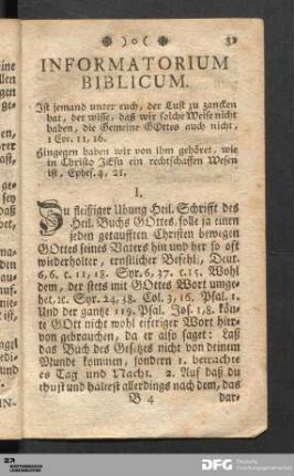 Informatorium Biblicum.
