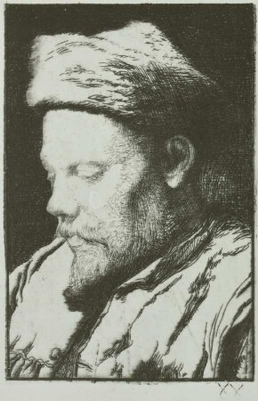 Sascha Schneider, Selbstbildnis