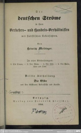 3: Die Elbe und ihre schiffbaren Nebenflüsse und Kanäle