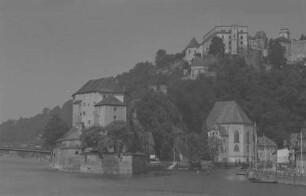 Passau: Ilzmündung und Oberhaus