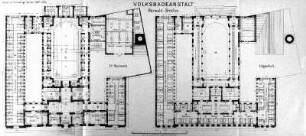 Karte: Volksbadeanstalt. Bärwald-Strasse