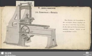 W. Hobel-Maschine