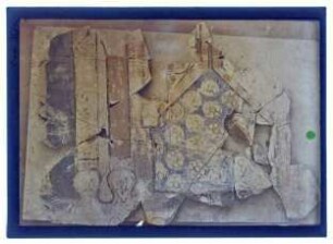 Malereien: al-Dschausaq al-Chaqani, Harem, Fragment einer Gewandfigur