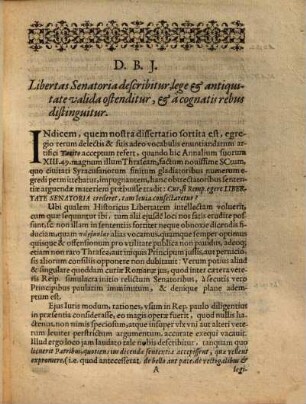 Libertas Senatoria