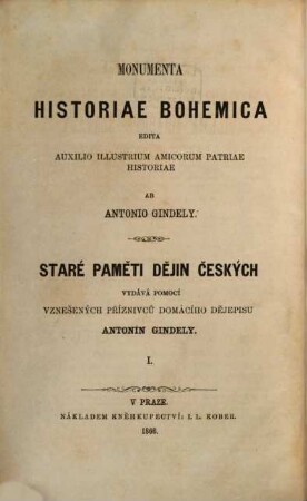 Paměti nejvyššího kancléře království českého Viléma Hraběte slavaty ... od L. 1608 do 1619, 1