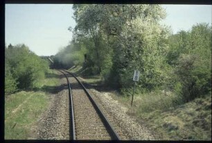 Strecke in km 1+800