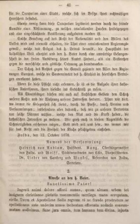 V. Actenstücke.