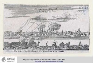 Belagerung Düsseldorf d. 7ten July Ao. 1758. o.O.u.J. [ca. 1758]
