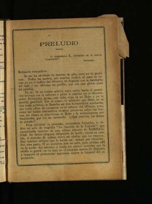 Preludio
