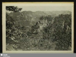 89 Raubschloß, Winterstein, die Bärfang- und die Bösen Wände