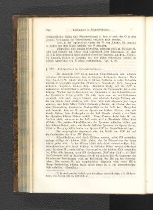 § 151. Kohlensäure in Schwefelwässern.