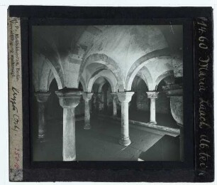 Maria Laach, Abteikirche : Innenansicht, O-Krypta