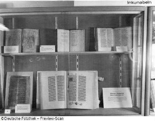 Inkunabeln (Vitrine 4)