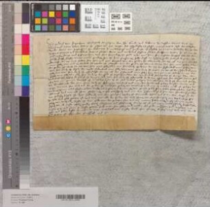 Lehnrevers des Friedrich von Pappenheim, Sohn Christoffs des Älteren, über die vom Abt Kaspar Herstell von Corvey seiner Familie verliehenen Lehngüter.