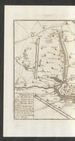 Carte von der Gegend Dovay ...
