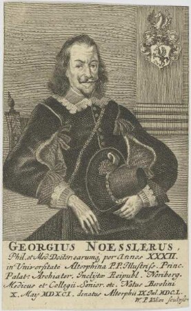 Bildnis des Georgius Noesslerus