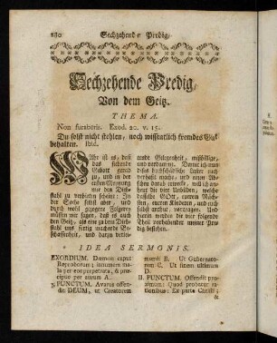 280-297, Sechzehende Predig.