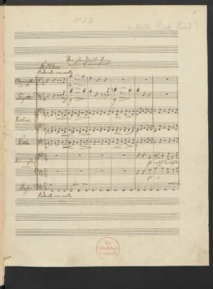 Musik zu Der standhafte Prinz; Coro, orch; MWV M 7