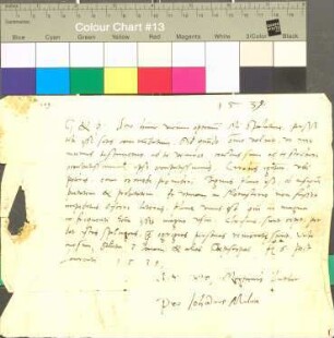 Luther an Spalatin. betrifft: Empfehlung des Johann Milca