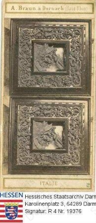 Italien, Isola Bella / Lac majeur - Relief im Palast