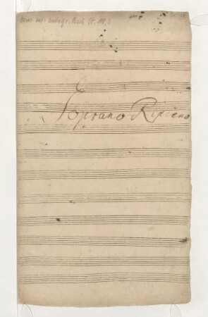 Soprano ripieno
