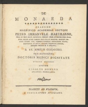 De Monarda