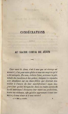 Méditations pour tous les jours et fêtes de l'année, selon la méthode de saint Ignace sur la vie et les mystères de N. S. Jésus-Christ..., 1