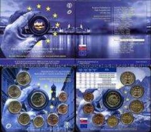 Jahressatz EURO-Münzen auf die slowakische Ratspräsidentschaft