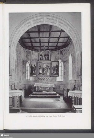 Zell, Kirche, Flügelaltar von Hans Strigel d. Ä. 1442
